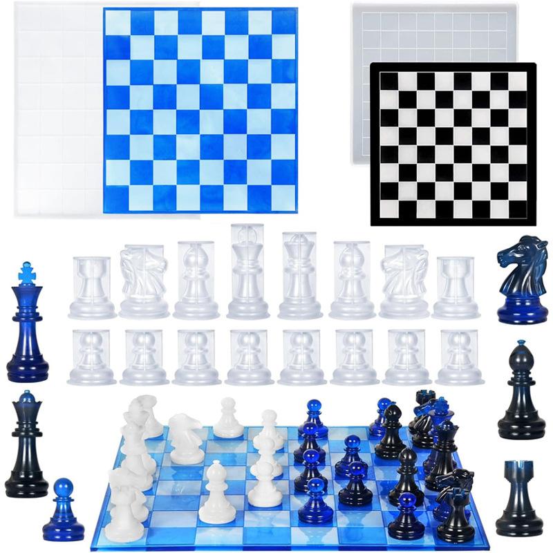Resin Art Guide - Molde de resina para juego de