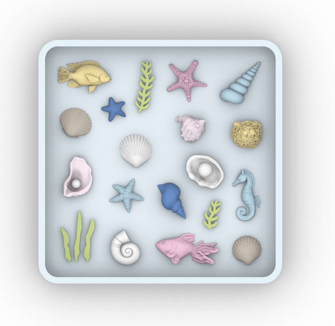 Resin Art Guide - Molde de silicona para accesorios de
