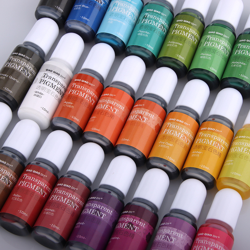Resin Color Paste - Pigmento de resina, piedras preciosas transparentes,