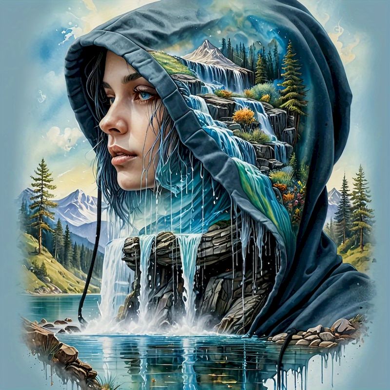 Resin Art Wallpaper - SDOYUNO-pintura de diamantes de fantasía 5d