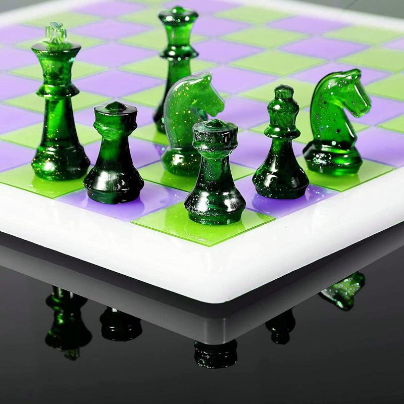 Molde de resina para juego de  - Resin Art Guide reseña y precio