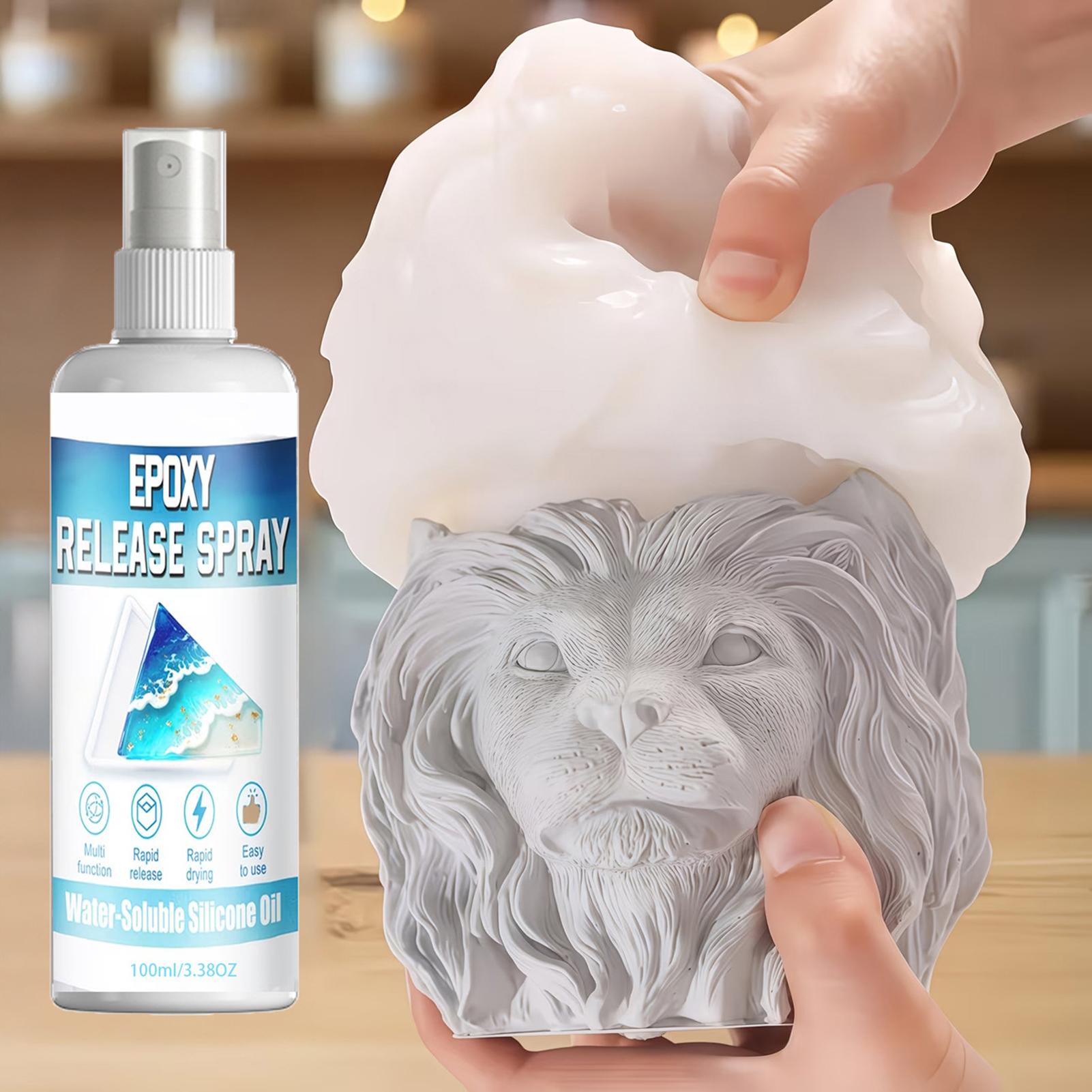 Spray Desmoldante de Silicona, - Resin Art Guide reseña y precio