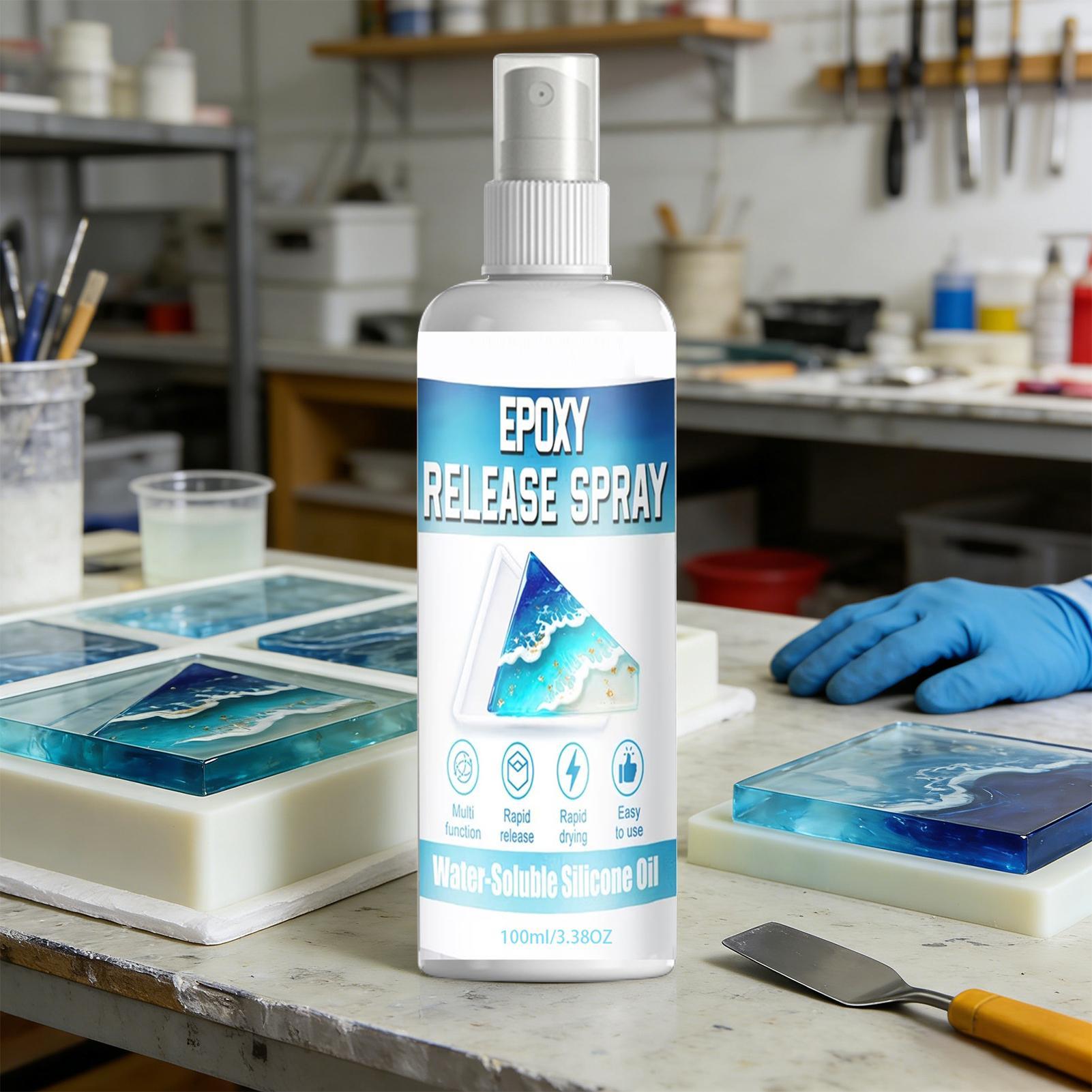 Spray Desmoldante de Silicona, - Resin Art Guide reseña y precio