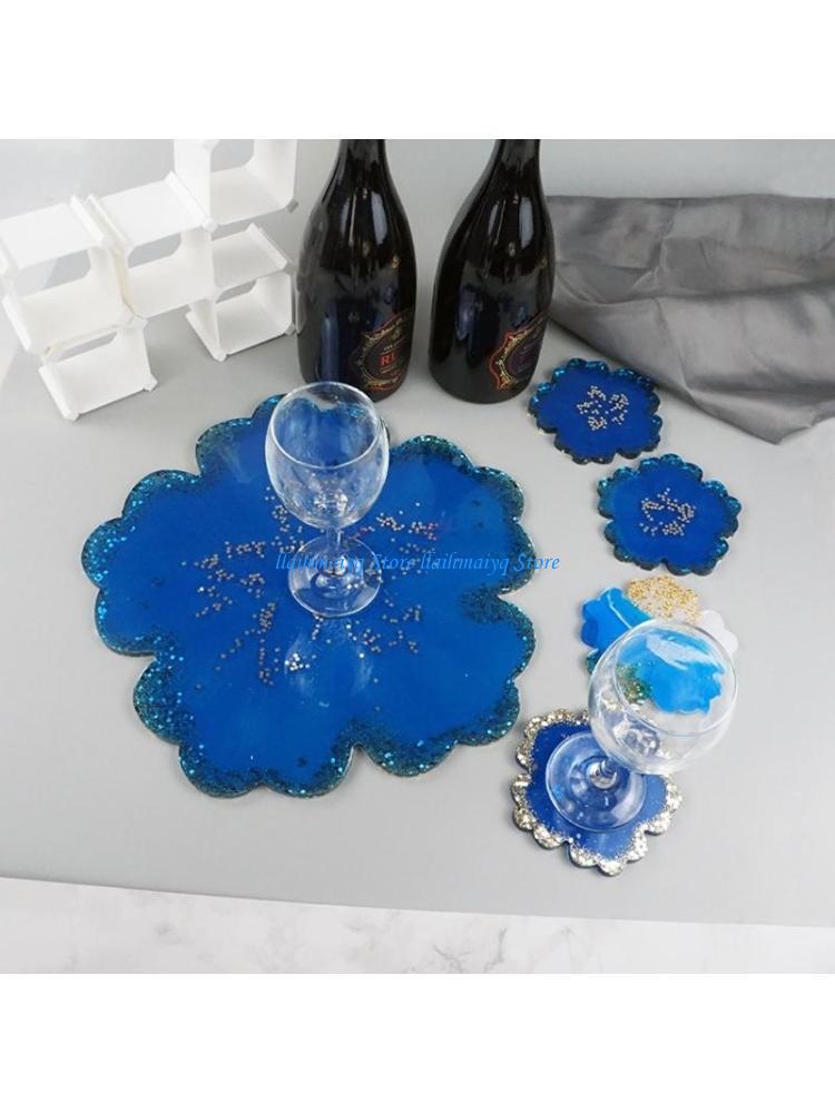573B 5x moldes resina para pos - Resin Art Geode reseña y precio