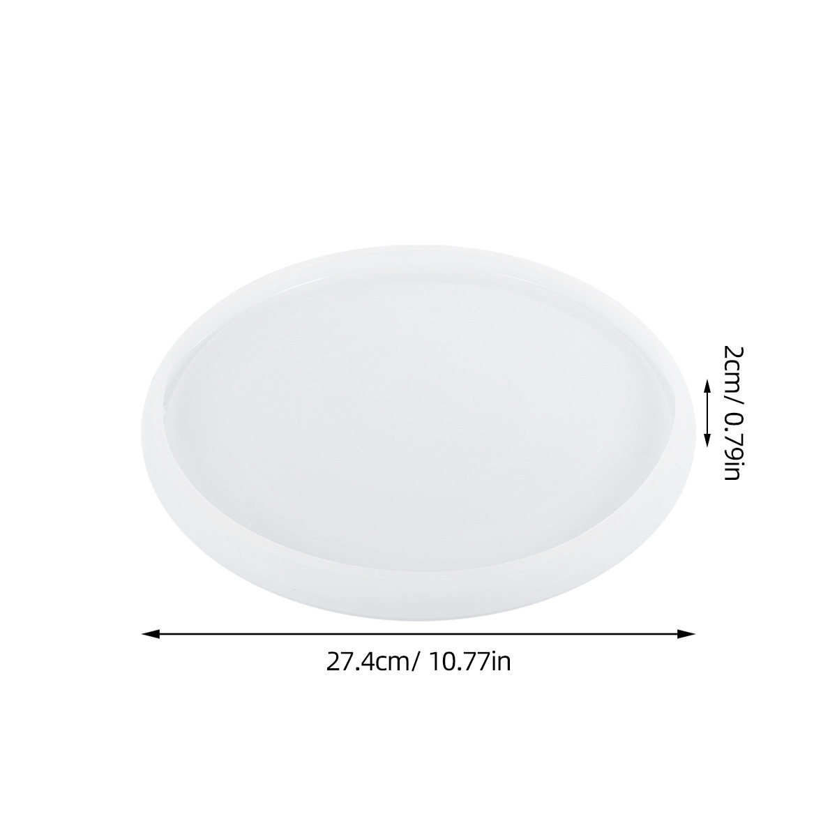 1 pieza de molde redondo de si - Resin Art Coasters reseña y precio