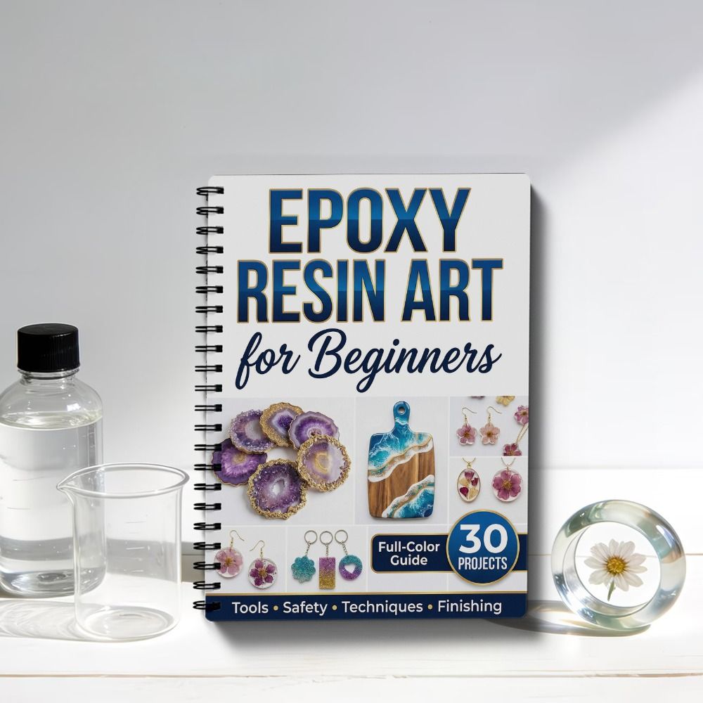 Manual Paso a Paso para Arte c - Resin Art Tutorial reseña y precio