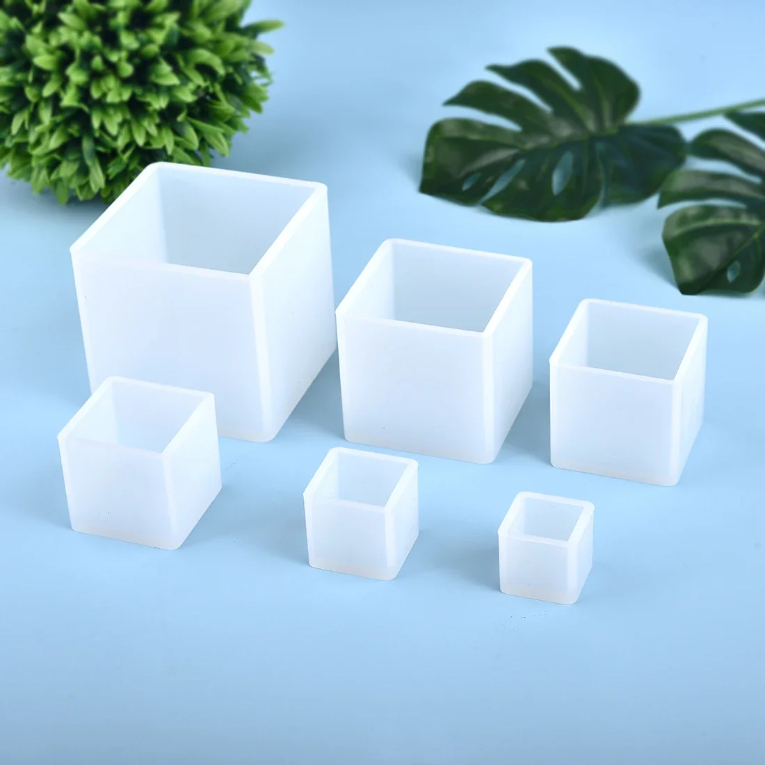Molde de silicona de resina, m - Resin Art Cube reseña y precio