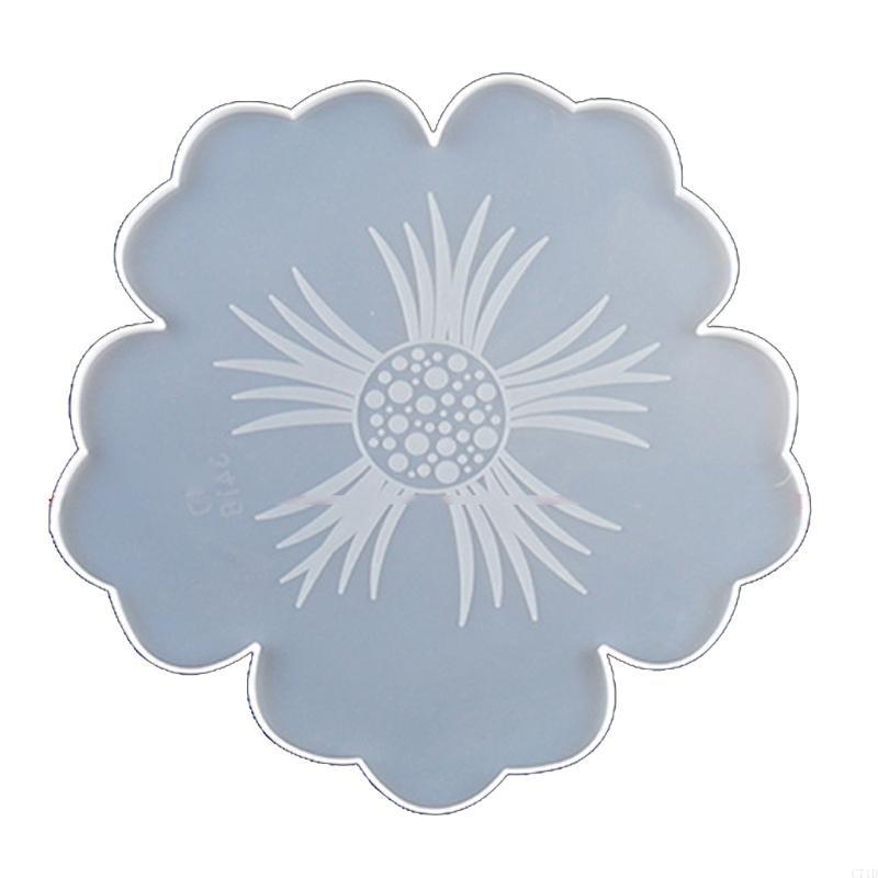 Molde posavasos con forma flor - Resin Art Geode reseña y precio