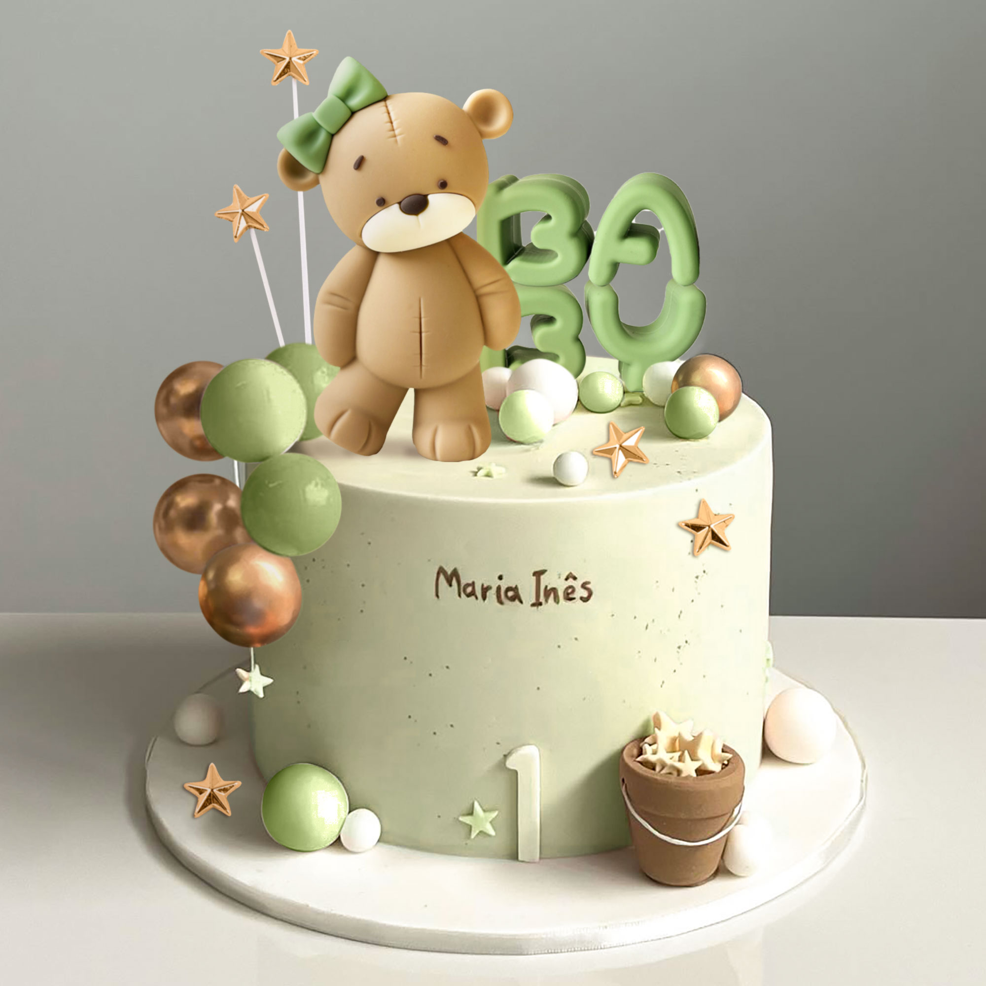LaVenty-decoración de pastel d - Resin Art Alphabet reseña y precio