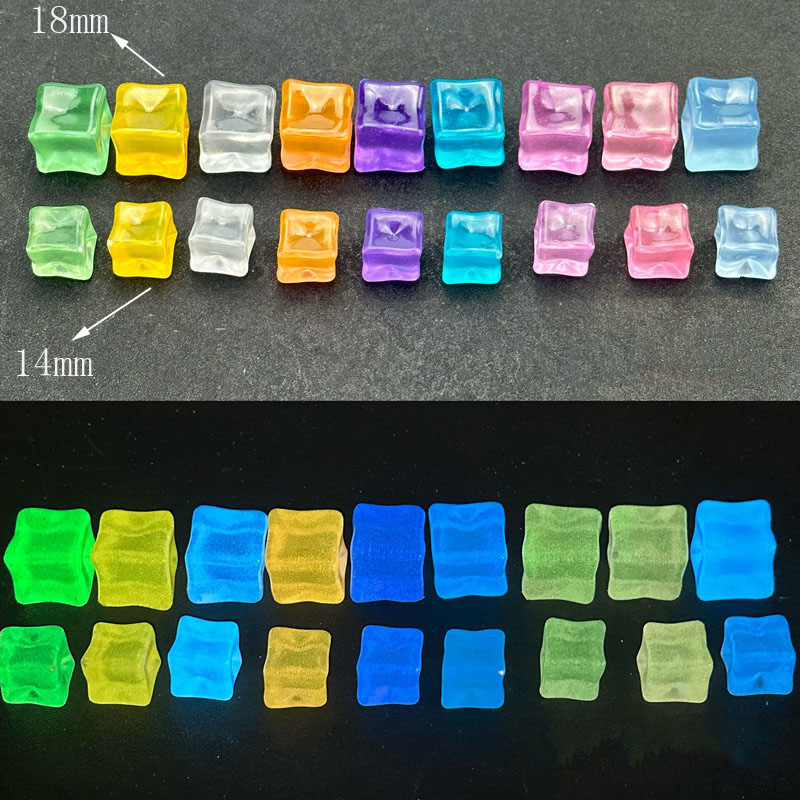 Cubos de hielo de imitación cu - Resin Art Cube reseña y precio