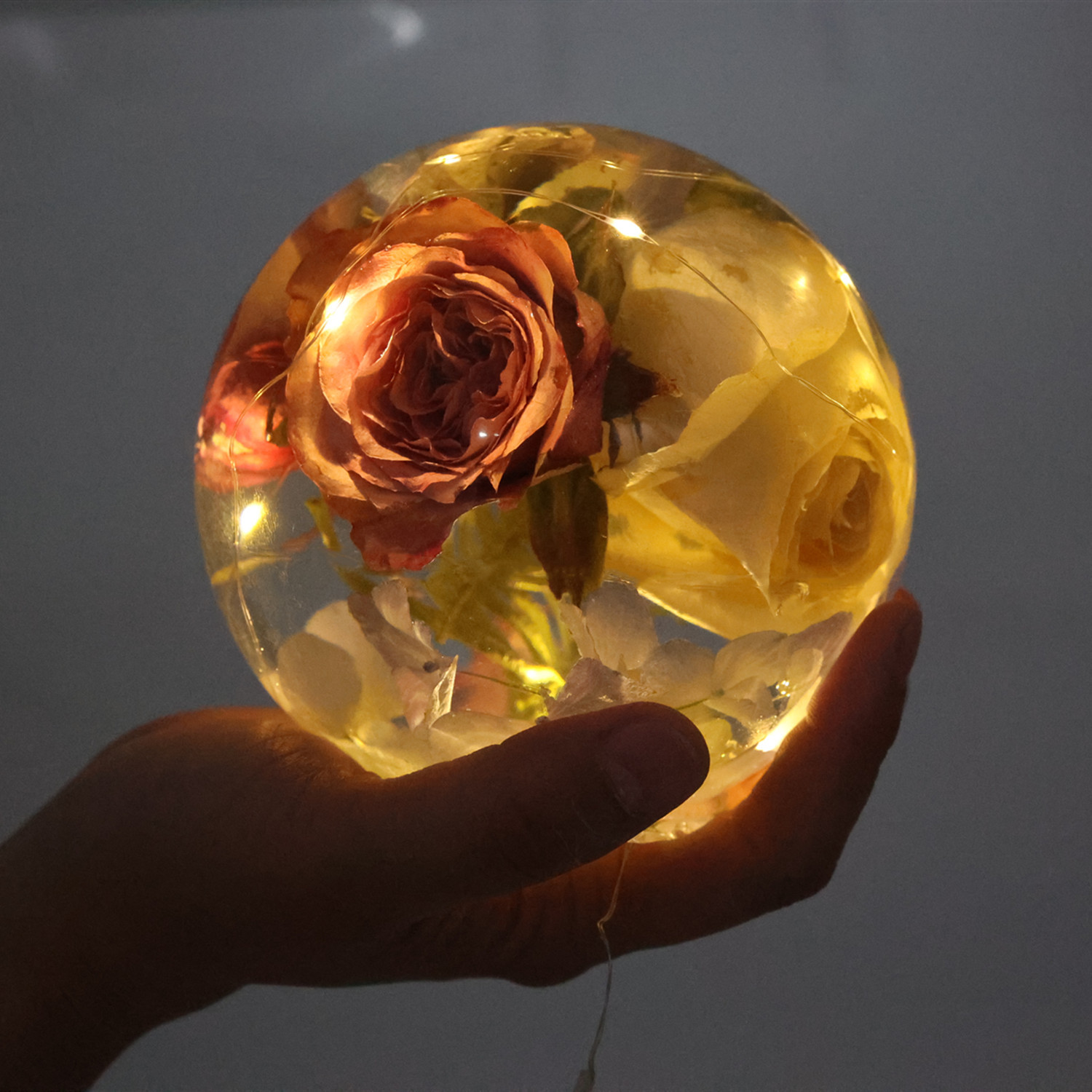 Molde de silicona con bola esf - Resin Art Guide reseña y precio