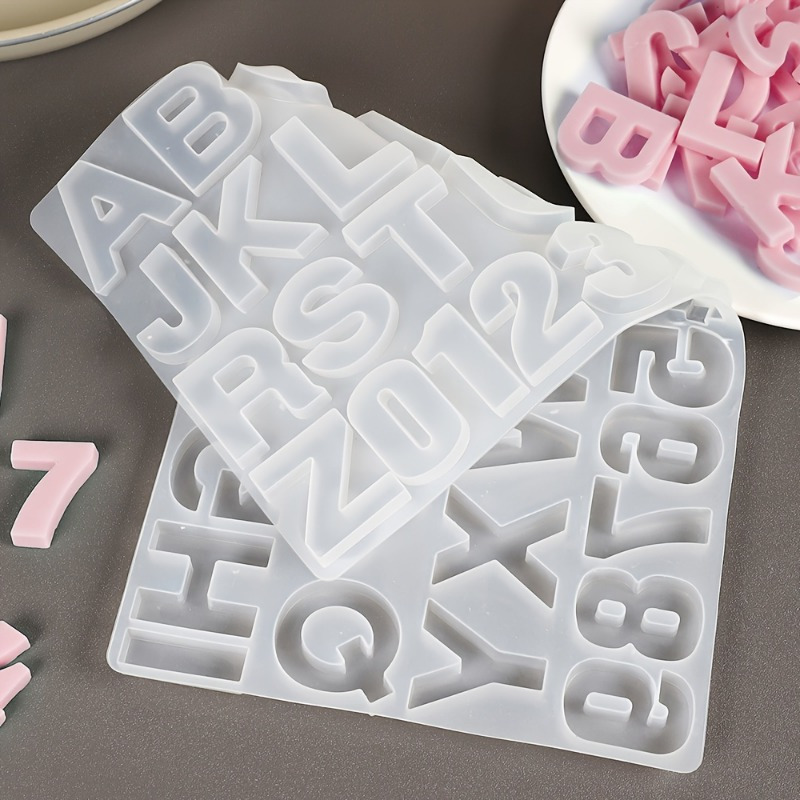 Molde de silicona para colgant - Resin Art Alphabet reseña y precio