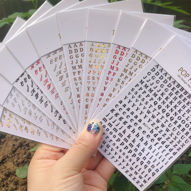 Pegatinas de resina epoxi para - Resin Art Alphabet reseña y precio