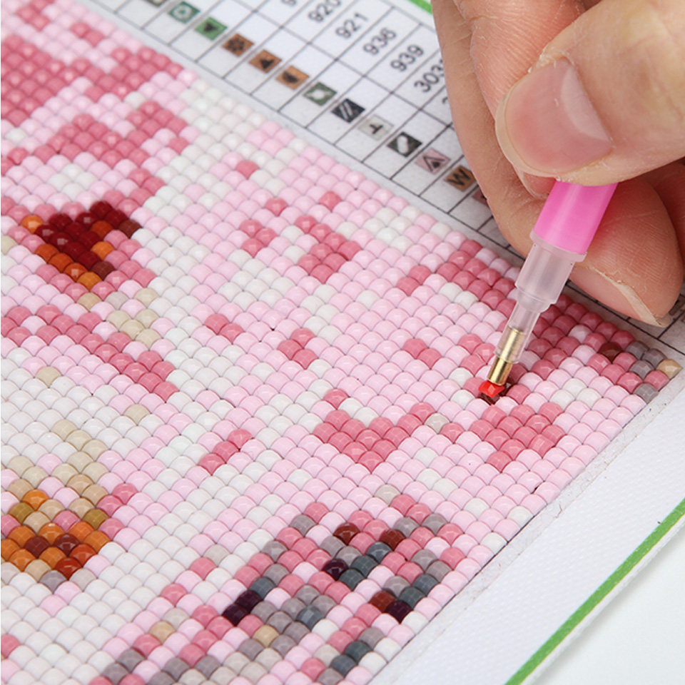 Pintura de diamante de la gran - Resin Art Wallpaper reseña y precio
