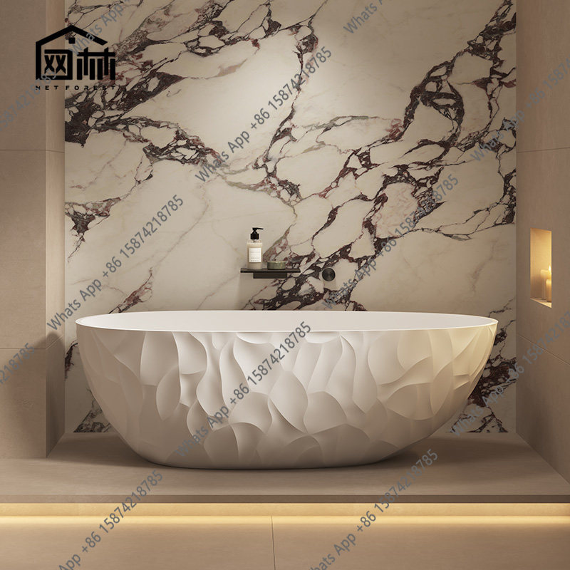 Bañera de Piedra Artificial Ne - Resin Art Cube reseña y precio