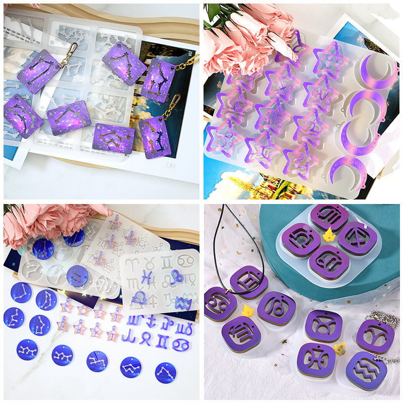 4 estilos de moldes de resina  - Resin Art Guide reseña y precio