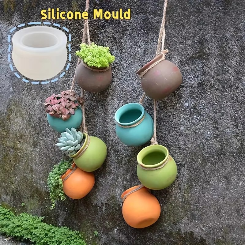 Moldes de silicona para maceta - Resin Art Guide reseña y precio