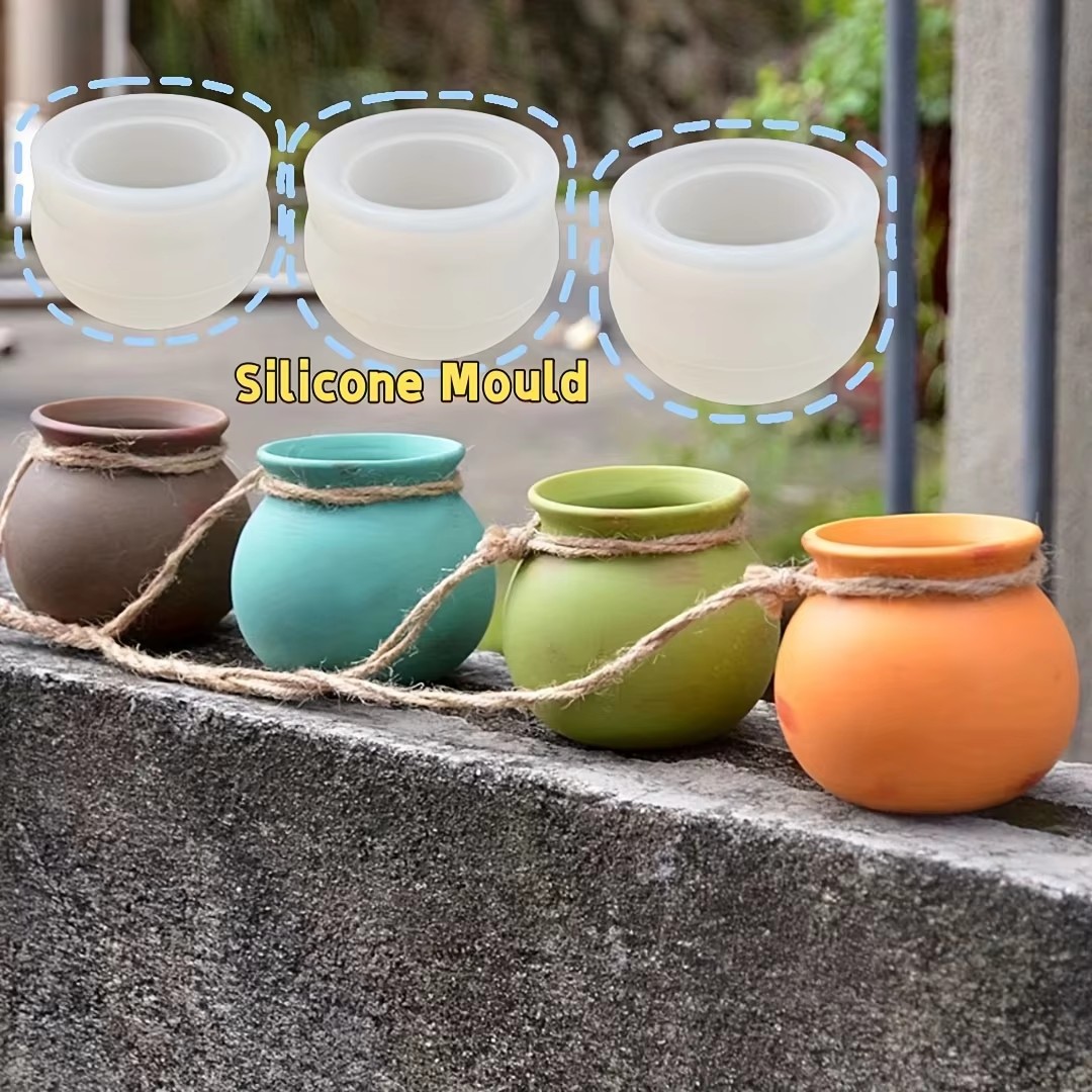 Moldes de silicona para maceta - Resin Art Guide reseña y precio