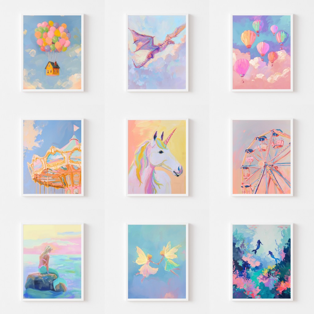 Póster Mágico de Arte Mural en - Resin Art World reseña y precio