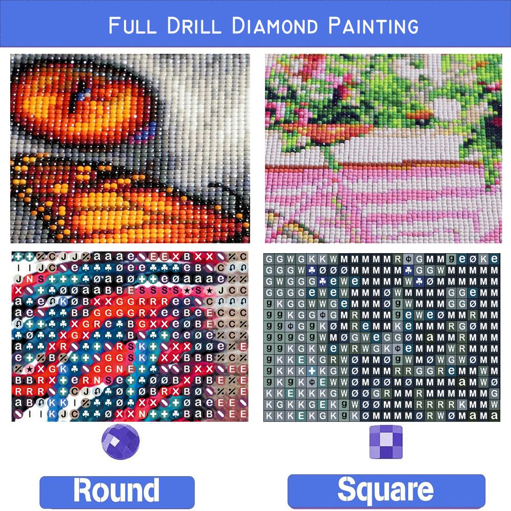 Pintura de diamante 5D DIY de  - Resin Art Wallpaper reseña y precio