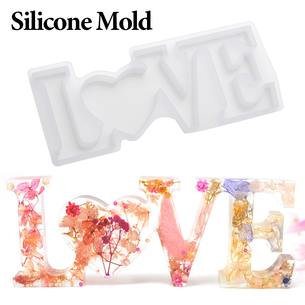 Molde de silicona con forma de - Resin Art Alphabet reseña y precio