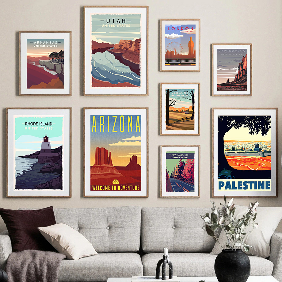 Cuadro abstracto de viajes por - Resin Art World reseña y precio