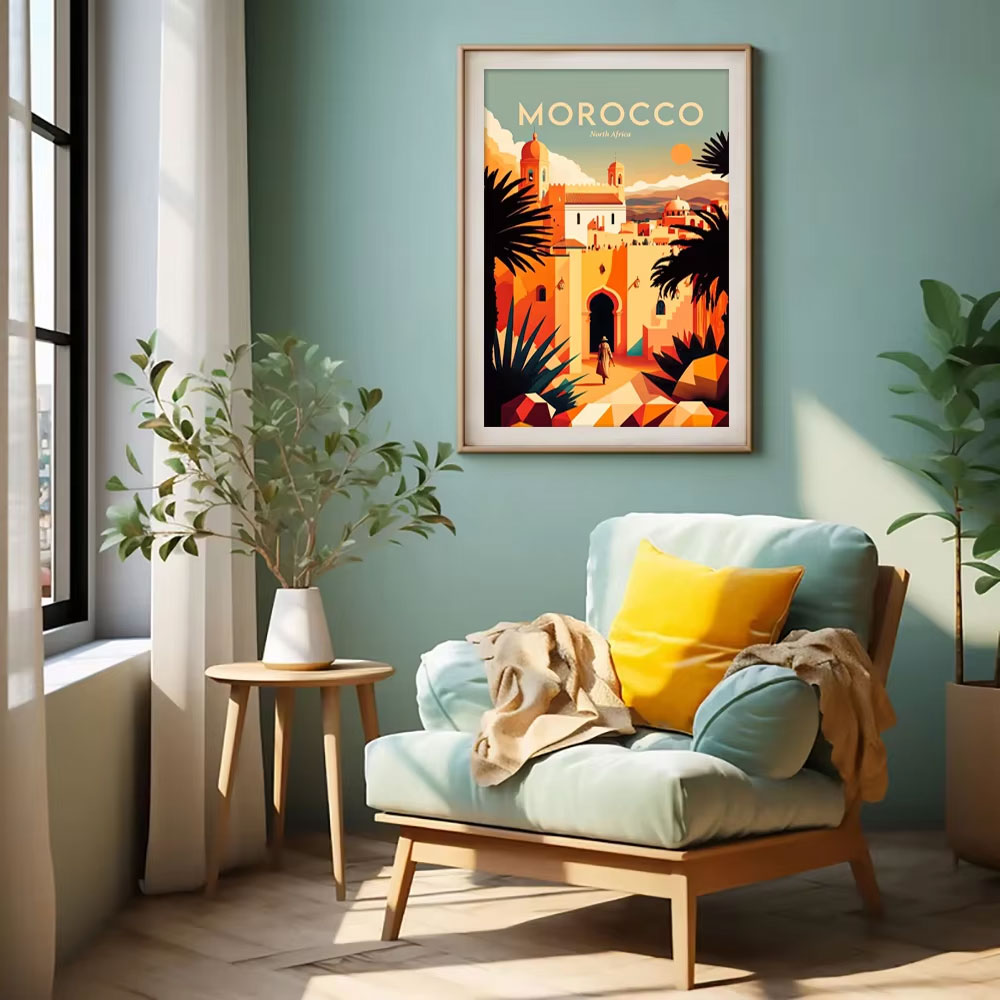 Cuadro abstracto de viajes por - Resin Art World reseña y precio