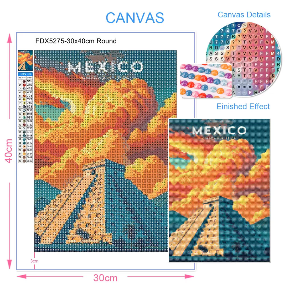 Cuadro abstracto de viajes por - Resin Art World reseña y precio