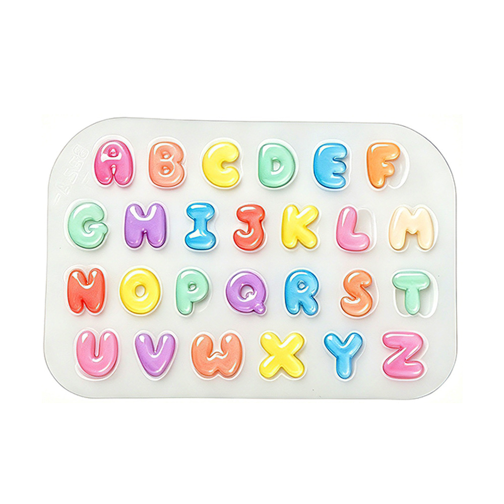 2 Moldes de Silicona Mini Letr - Resin Art Alphabet reseña y precio