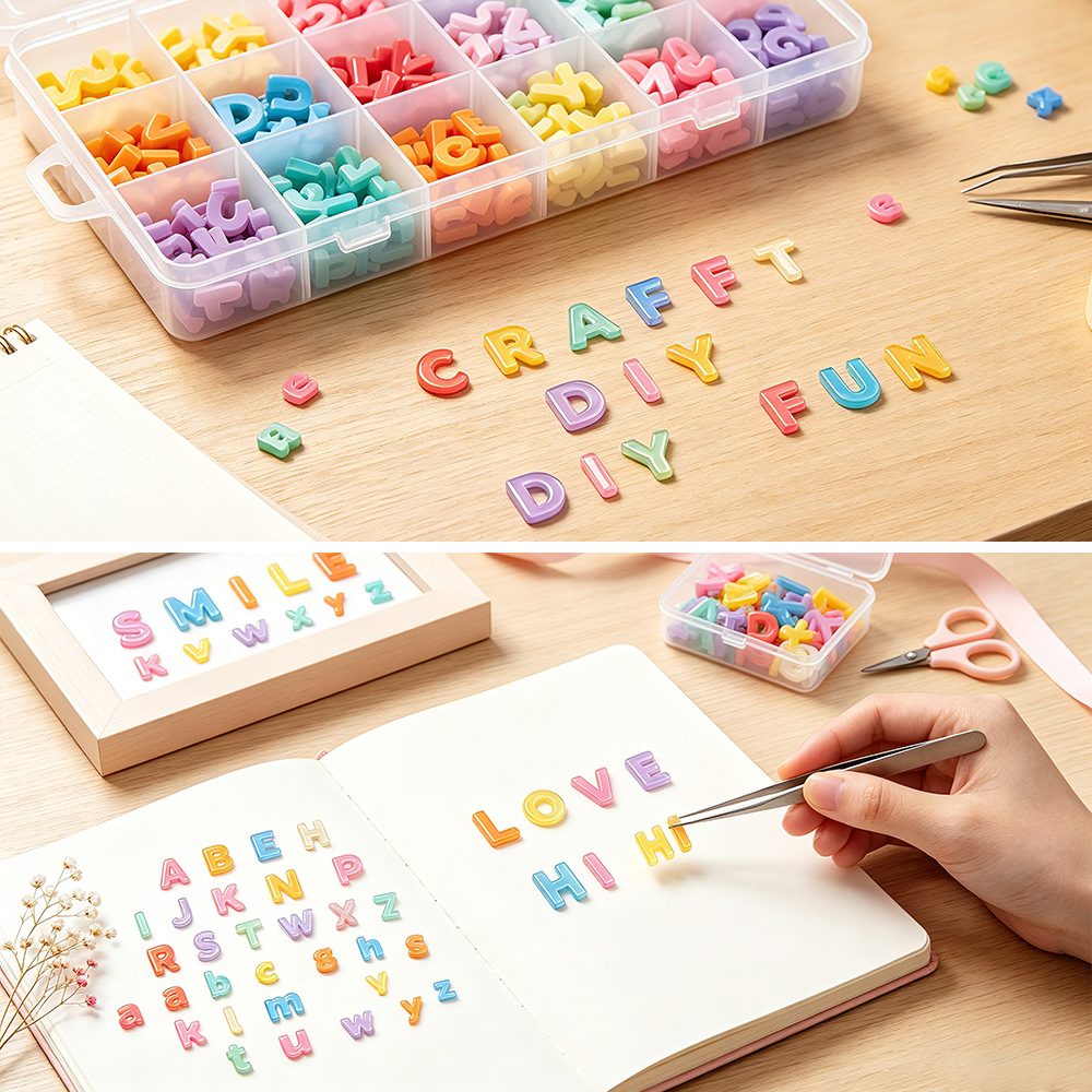 2 Moldes de Silicona Mini Letr - Resin Art Alphabet reseña y precio