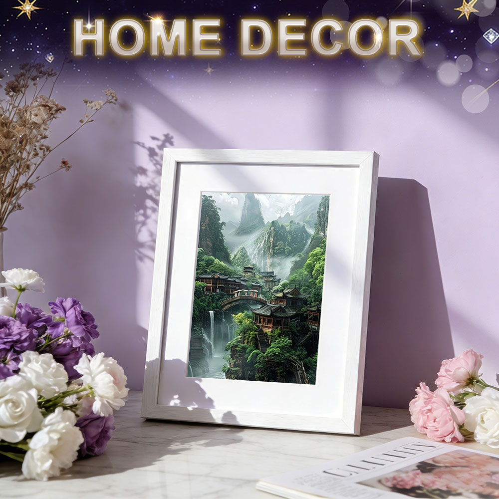 Kit de Pintura de Diamantes HU - Resin Art Wallpaper reseña y precio