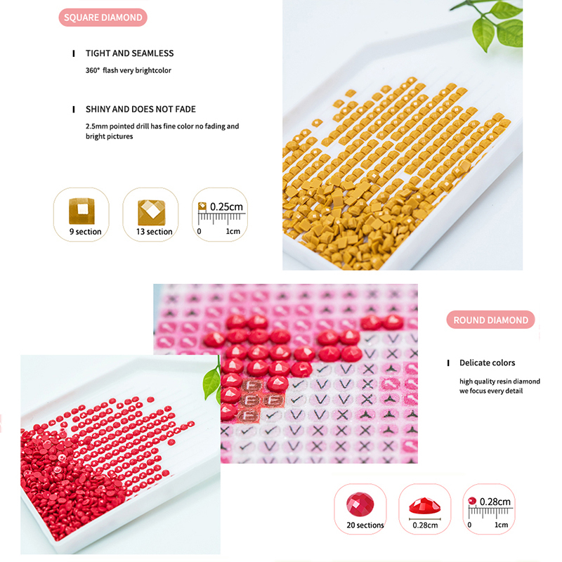 SDOYUNO-pintura de diamantes d - Resin Art Wallpaper reseña y precio