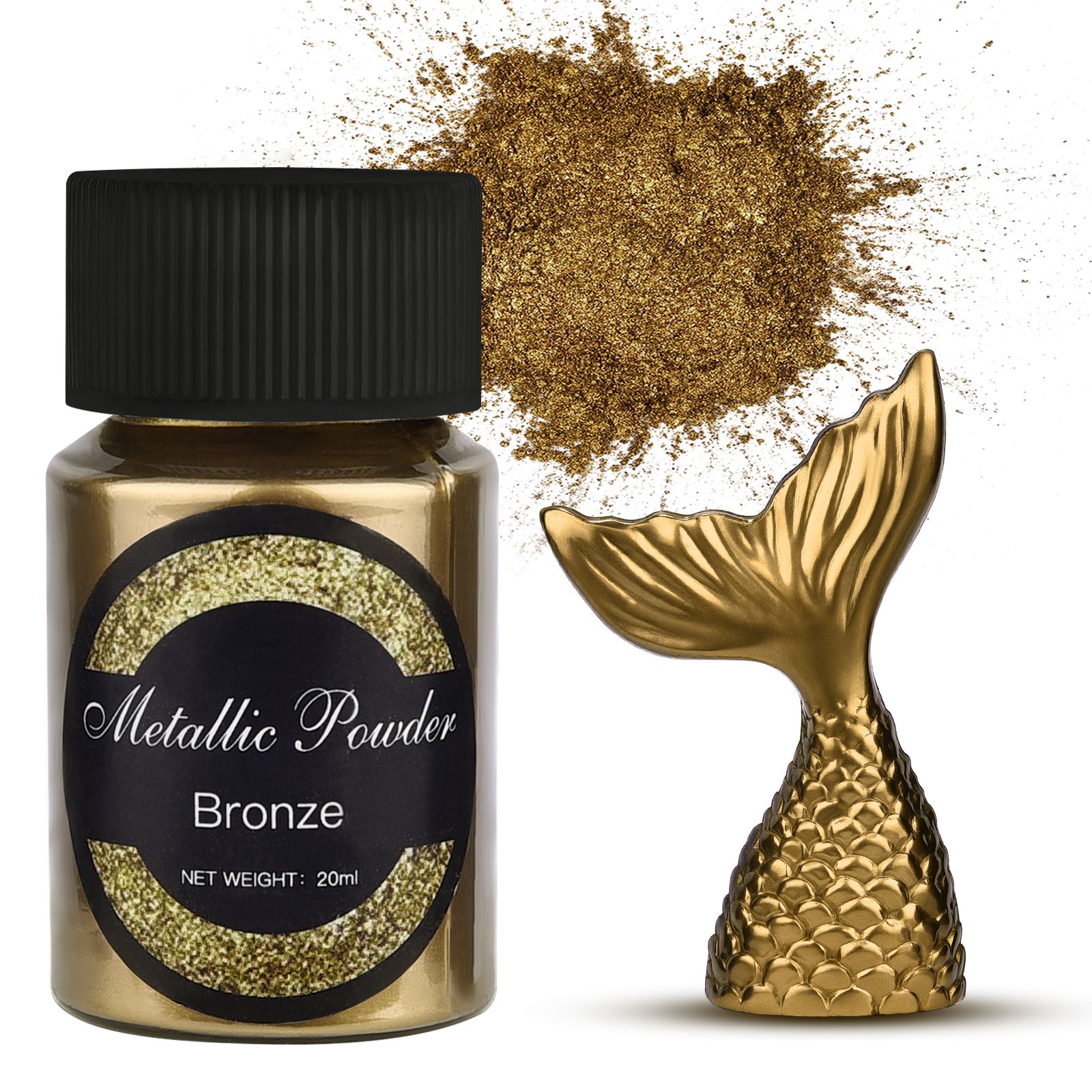 Polvo de brillo metálico para  - Resin Color Paste reseña y precio